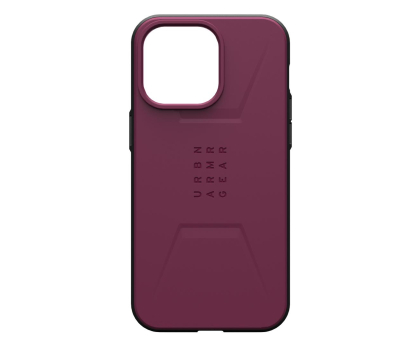 Etui do telefonów UAG Civilian Magsafe do iPhone 15 Pro Max bordeaux 114295119049
